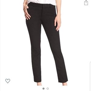 Banana Republic Sloan Black Skinny Pants 2P